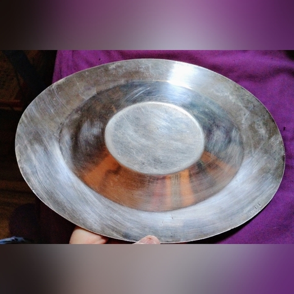 Vintage Sheets RS Co 1875 Silver Plate Bread or Gravy Boat Tray - Picture 2 of 3